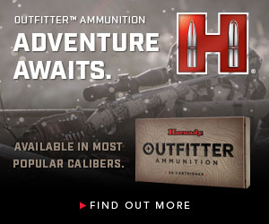 Hornady Outfitter Ammunition- designed to perform under the toughest conditions.